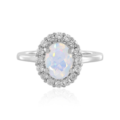 Anillo en plata con Ópalo de Welo
