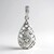 Ciondolo in argento con Zircone (Remy Rotenier)