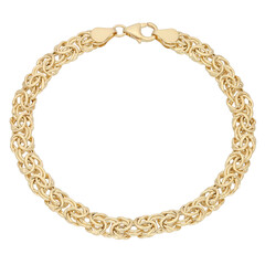 Gelbgold-Armband - 5,2 g - 21 cm