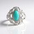Anello in argento con Turchese
