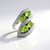 Anello in argento con Peridoto (de Melo Essence)