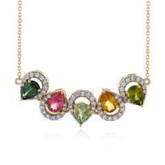 Collier en or et Tourmaline (Adela Gold)