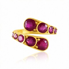 Anillo en plata con Rubí de Madagascar (de Melo Essence)