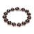Granat-Silberarmband