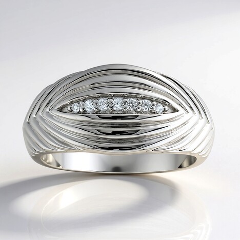 Anello in argento con Zircone (TPC)