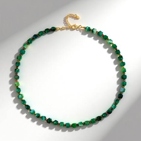 Collana in argento con Agata