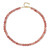 Collar en plata con Ágata mística rosa