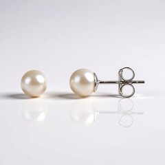 Orecchini in argento con Perla di Acqua Dolce