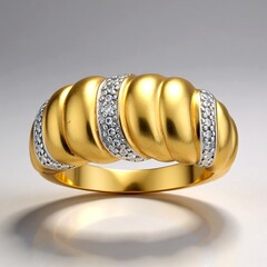 Anello in argento con Diamante I3 (I)
