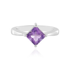 Anello in argento con Ametista Uruguay