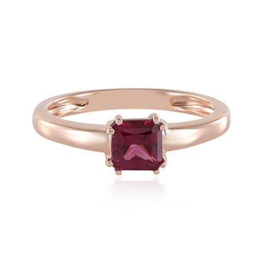 Anello in argento con Rodolite