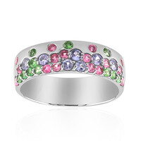 Anello in argento con Tanzanite