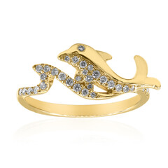 Anello in oro con Diamante I1 (H) (Smithsonian)