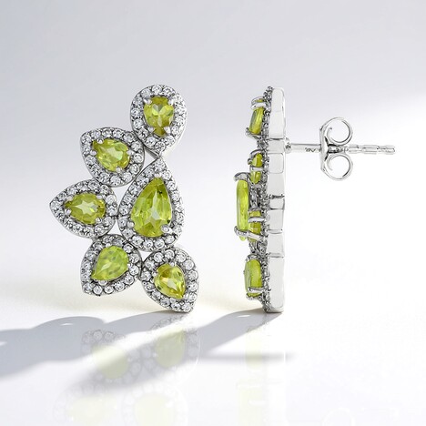 Orecchini in argento con Sfene