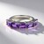 Anello in argento con Ametista del Marocco