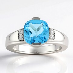 Anello in argento con Topazio Marambaia