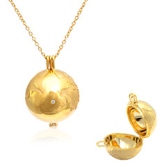 Collana in oro con Diamante SI (SOS)