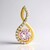 Ciondolo in argento con Kunzite
