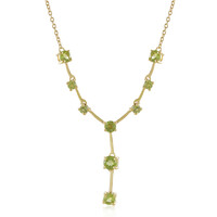 Collier en argent et Péridot