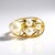 Anello in argento con Perla d'Acqua Dolce Bianca (Ornaments by de Melo)