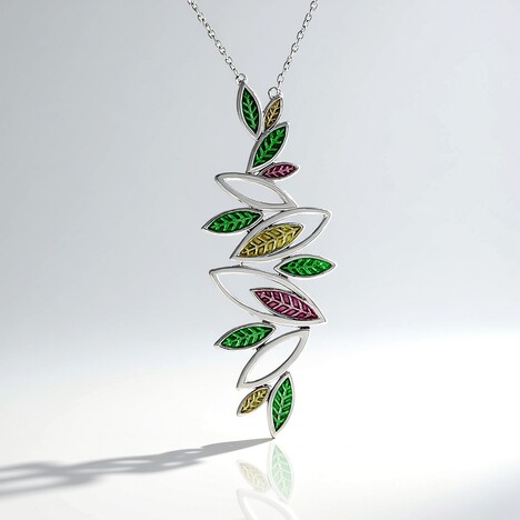 Collana in argento (Adela Silber)