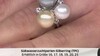 Zilveren ring met een Zilveren zoetwater kweekparel (TPC)