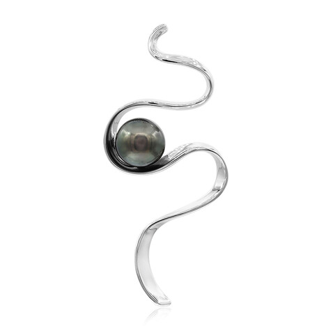 Tahitian Pearl Silver Pendant (MONOSONO COLLECTION)