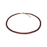 Collar en plata con Granate Hesonita