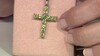 Colgante en plata con Peridoto