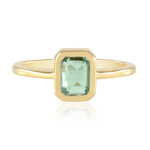 Anello in argento con Smeraldo Color Paraiba