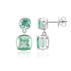 Pendientes en plata con Fluorita de Braldu (Pallanova)