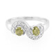 Bague en argent et Tourmaline cuprifère