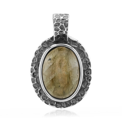 Ciondolo in argento con Labradorite