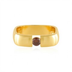 Roter I2 Brillant-Silberring (de Melo Essence)