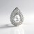 Ciondolo in argento con Topazio Bianco (MONOSONO COLLECTION)