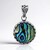 Pendentif en argent et Coquillage d'Abalone (Art of Nature)