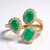 Anello in oro con Smeraldo Zambia AAA (CIRARI)