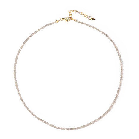 Fancy-Diamant-Silberhalskette