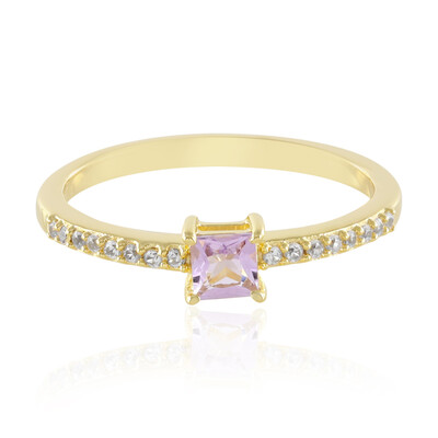 Anello in argento con Ametista Rose de France