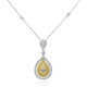 Collier en or et Diamant SI2 jaune (CIRARI)