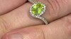 Anillo en plata con Esfena