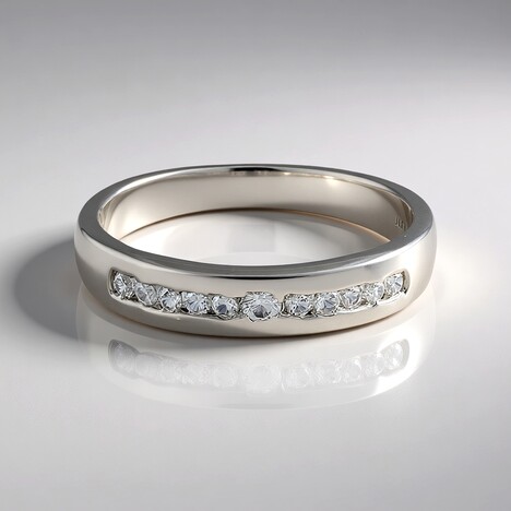 Anello in argento con Zircone