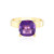 Marokkanischer Amethyst-Silberring