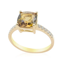 Anello in oro con Tanzanite (non riscaldata)