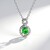 Collana in argento con Lemshuku Tsavorite