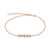VS1 Argyle-Rose de France-Brillant-Silberarmband (Annette)