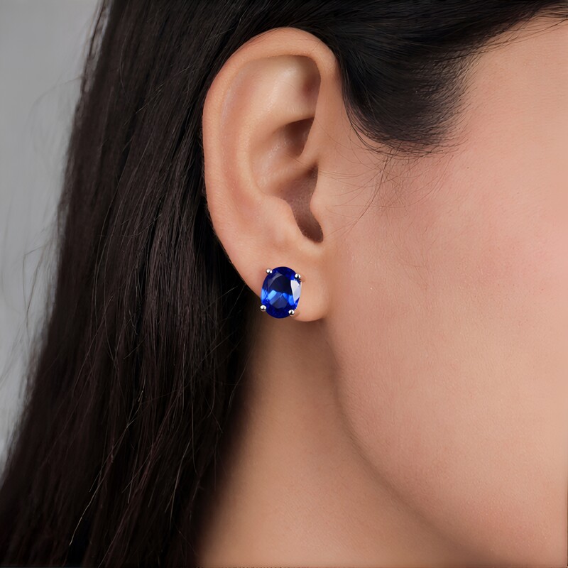 Orecchini in oro con Tanzanite AAA (CIRARI)