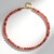 Collana in argento con Agata Mistica Rosa