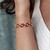 Brazalete en plata con Piedra de Luna blanca (KM by Juwelo)