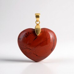 Ciondolo in argento con Diaspro Rosso